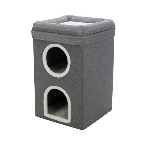 Trixie Krabpaal Cat Tower Saul Grijs 39X39X64 CM