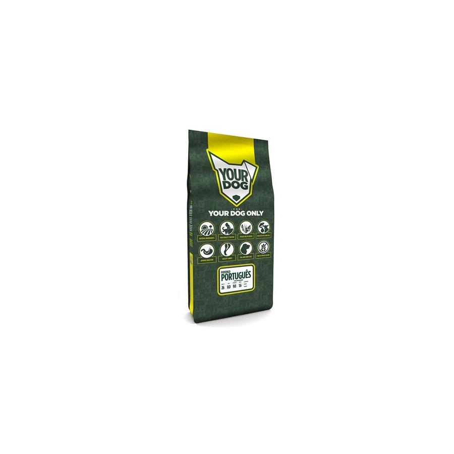 Yourdog Podengo Português Volwassen 12 KG