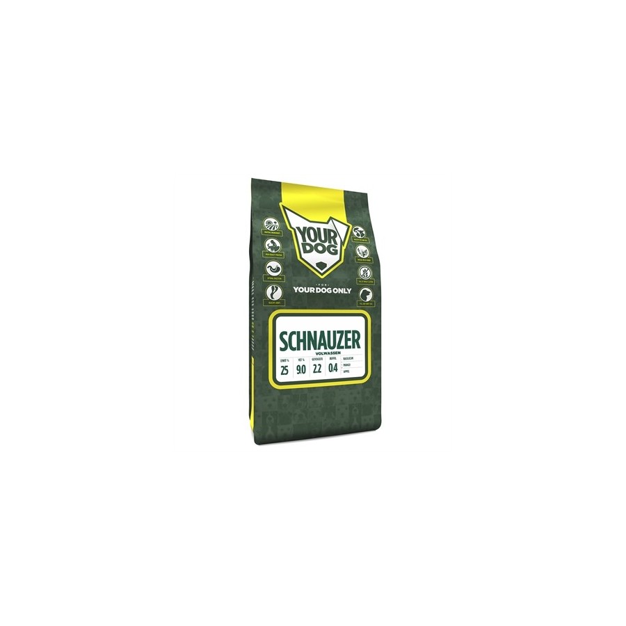 Yourdog Schnauzer Volwassen 3 KG