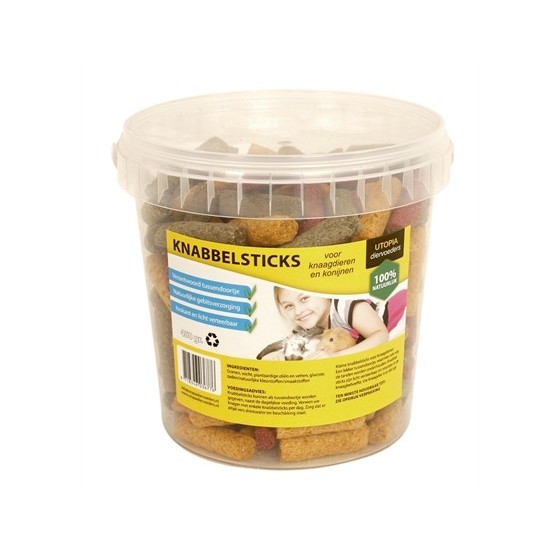 Utopia Diertotaal Knabbelsticks 450 GR
