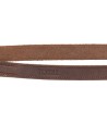 Trixie Hondenriem Rustic Verstelbaar Vetleer Donkerbruin 200X1,2 CM