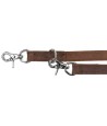 Trixie Hondenriem Rustic Verstelbaar Vetleer Donkerbruin 200X1,2 CM