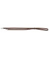 Trixie Hondenriem Rustic Verstelbaar Vetleer Donkerbruin 200X1,2 CM