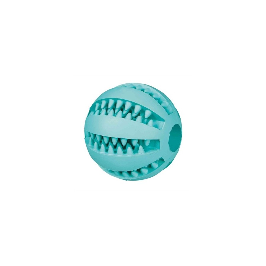 Trixie Denta Fun Bal Rubber Muntsmaak 7CM 3ST