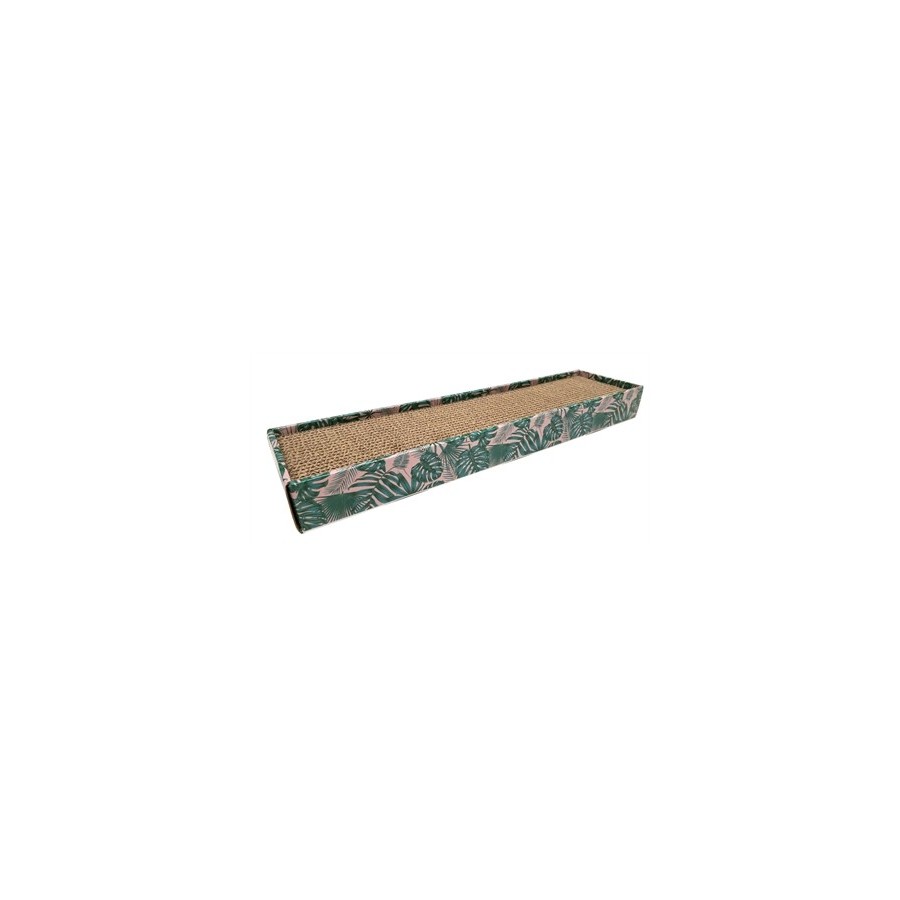 Croci Krabplank Homedecor Textuur Bladeren Groen 48X12,5X5 CM