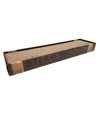 Croci Krabplank Homedecor Wenge Houtprint Donkerbruin 48X12,5X5 CM