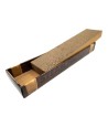 Croci Krabplank Homedecor Wenge Houtprint Donkerbruin 48X12,5X5 CM