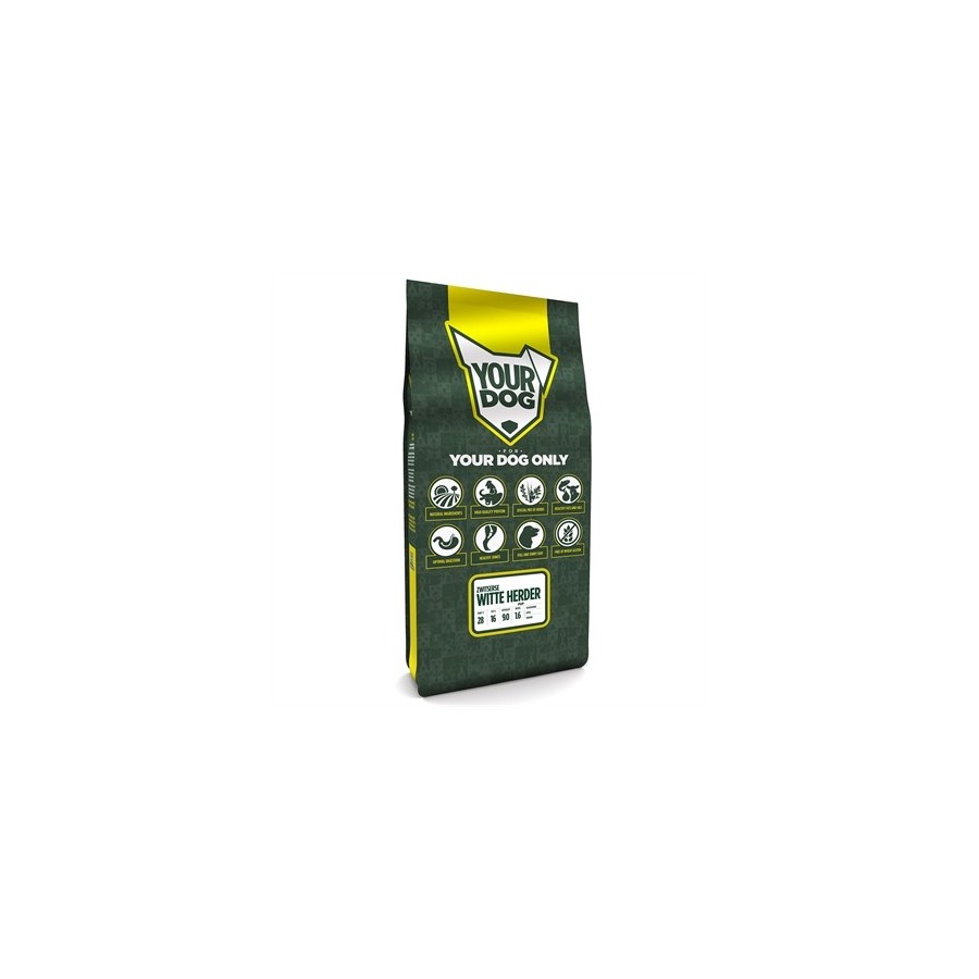 Yourdog Zwitserse Witte Herder Pup 12 KG