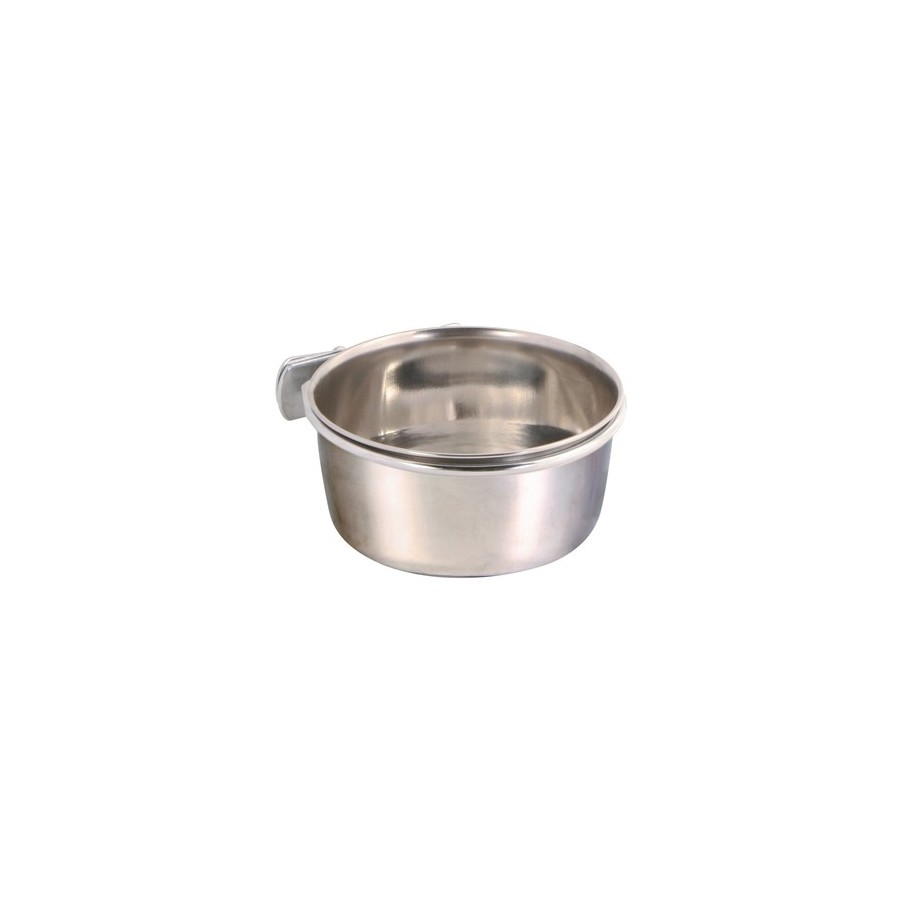 Trixie Voerbak Met Schroefbevestiging Rvs 300 ML 9 CM