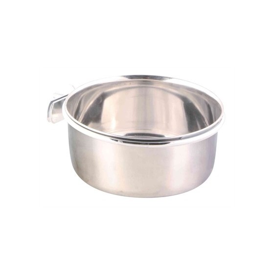 Trixie Voerbak Met Schroefbevestiging Rvs 600 ML 12 CM