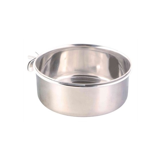 Trixie Voerbak Met Schroefbevestiging Rvs 900 ML 14 CM