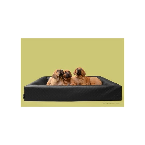 Bia Bed Hondenmand Original Square Zwart BIA-2 60X50X12,5 CM