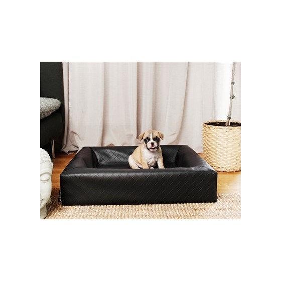 Bia Bed Hondenmand Original Square Zwart BIA-2 60X50X12,5 CM