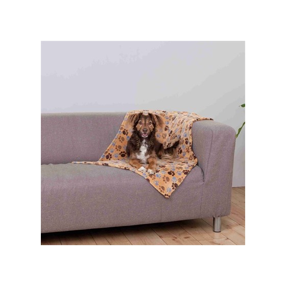 Trixie Softfleece Deken Laslo Beige 75X50X2 CM