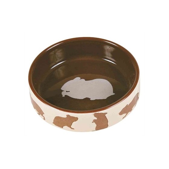 Trixie Voerbak Hamstermotief Keramiek Asssorti 80 ML 8 CM 4ST