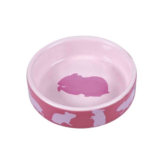 Trixie Voerbak Hamstermotief Keramiek Asssorti 80 ML 8 CM 4ST