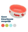 Trixie Voerbak Konijnmotief Keramiek Assorti 11 CM 250 ML 4 ST