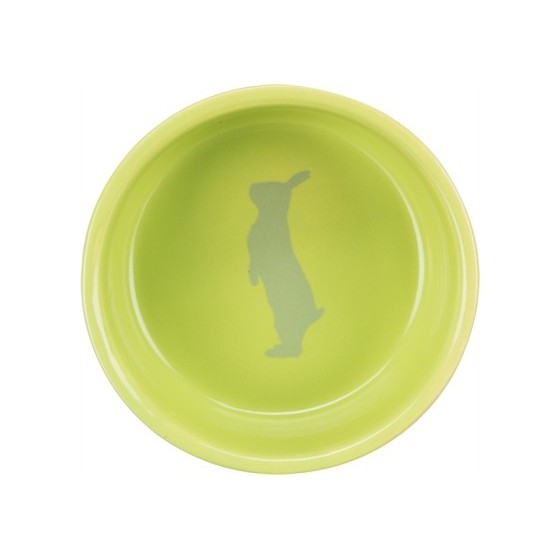 Trixie Voerbak Konijnmotief Keramiek Assorti 11 CM 250 ML 4 ST