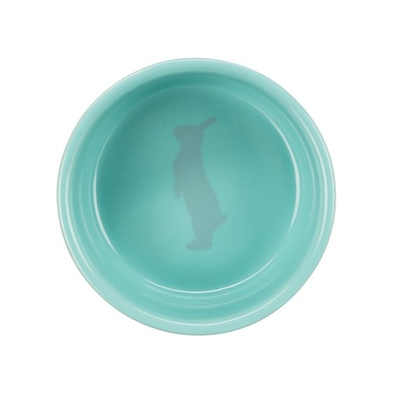 Trixie Voerbak Konijnmotief Keramiek Assorti 11 CM 250 ML 4 ST