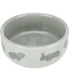 Trixie Voerbak Konijnmotief Keramiek Assorti 11 CM 250 ML 4 ST
