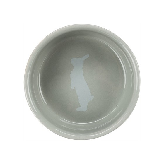 Trixie Voerbak Konijnmotief Keramiek Assorti 11 CM 250 ML 4 ST