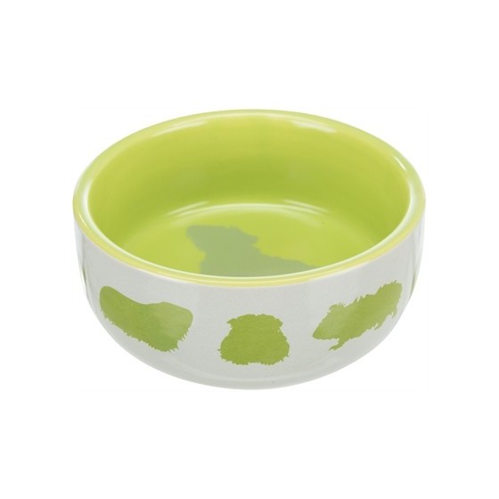 Trixie Voerbak Caviamotief Keramiek Assorti 250 ML 11 CM 4 ST