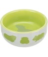 Trixie Voerbak Caviamotief Keramiek Assorti 250 ML 11 CM 4 ST