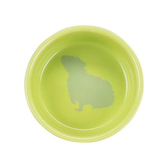 Trixie Voerbak Caviamotief Keramiek Assorti 250 ML 11 CM 4 ST