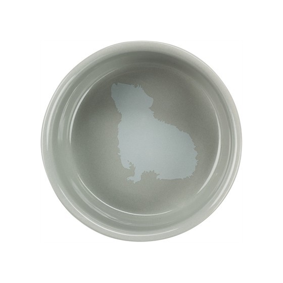 Trixie Voerbak Caviamotief Keramiek Assorti 250 ML 11 CM 4 ST