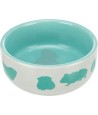 Trixie Voerbak Caviamotief Keramiek Assorti 250 ML 11 CM 4 ST
