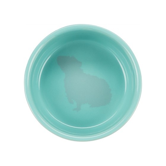Trixie Voerbak Caviamotief Keramiek Assorti 250 ML 11 CM 4 ST