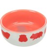 Trixie Voerbak Caviamotief Keramiek Assorti 250 ML 11 CM 4 ST
