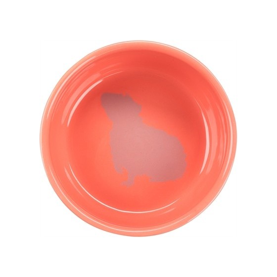 Trixie Voerbak Caviamotief Keramiek Assorti 250 ML 11 CM 4 ST