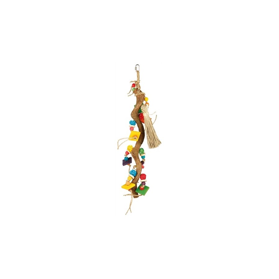 Trixie Natuurspeelgoed Schorshout / Riet / Zeegras / Hout 56 CM