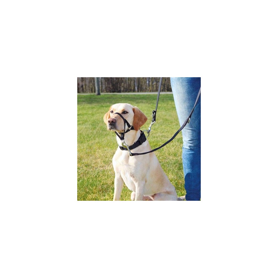 Trixie Hondentuig Top Trainer Anti-Trek Tuig Zwart L 50-57 CM