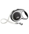 Flexi - Rollijn New Comfort Tape Zwart L. 8m