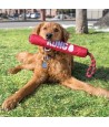 Kong Signature Stick Met Touw Rood / Zwart 30X5X5 CM