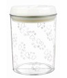 Trixie Voorraadpot Kunststof Transparant / Wit 1,5 LTR 17,5 CM