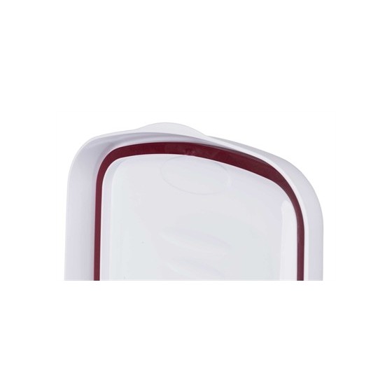 Trixie Voerton Luchtdicht Afsluitbaar Kunststof Transparant Wit / Wit 15 LTR 22X34X41,5 CM