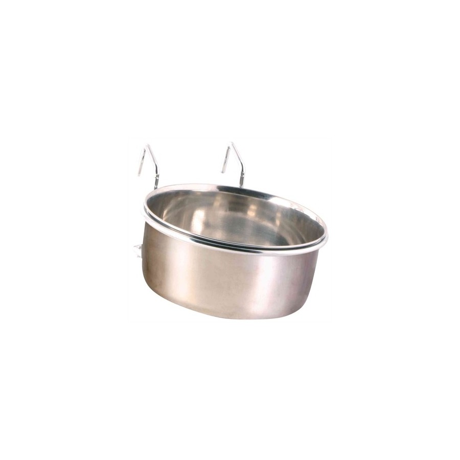 Trixie Voerbak Met Houder Om Op Te Hangen Rvs 600 ML 12 CM