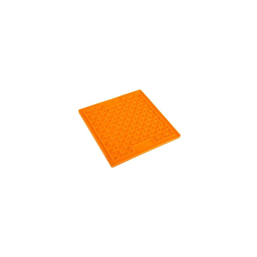Lickimat Buddy Oranje 20X20 CM