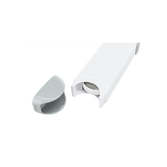 Trixie Harenpluizenborstel Met Reinigingsstation Wit / Grijs 33 CM
