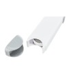 Trixie Harenpluizenborstel Met Reinigingsstation Wit / Grijs 33 CM