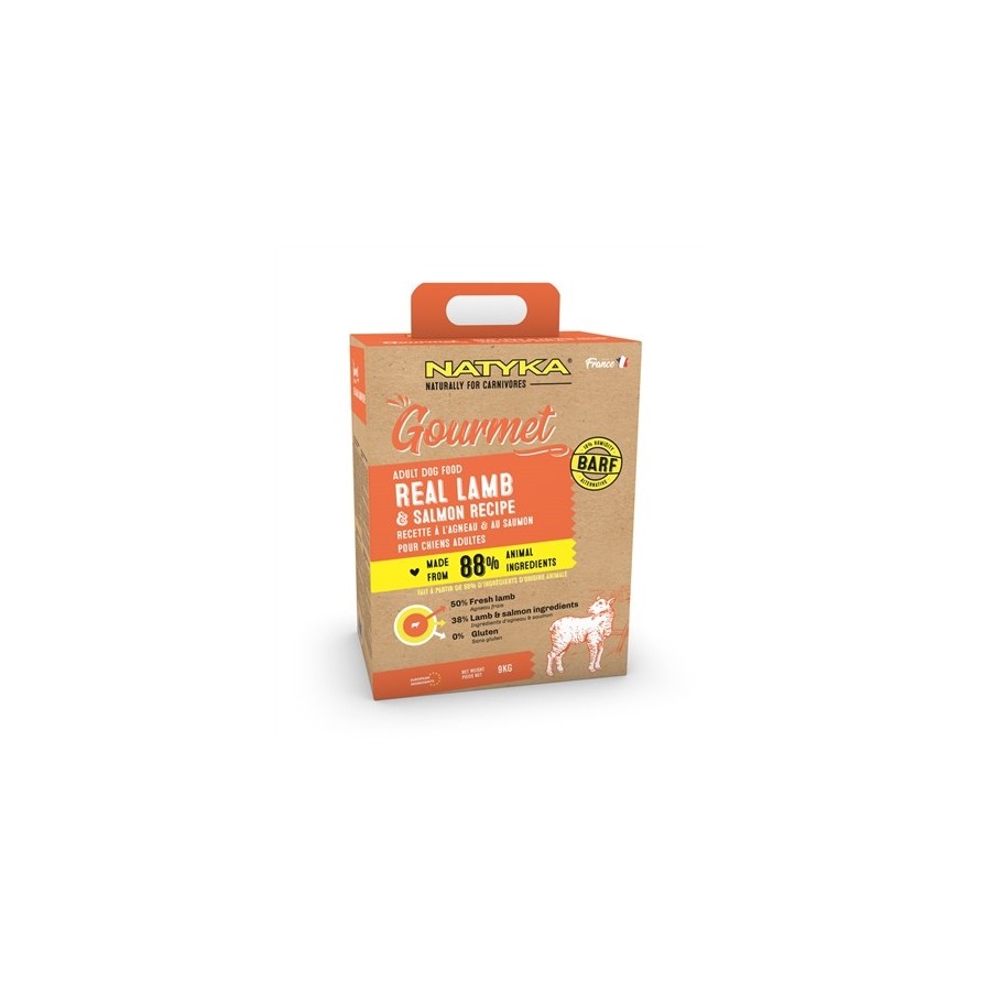Natyka - Gourmet Adult Lamb / Salmon 9kg