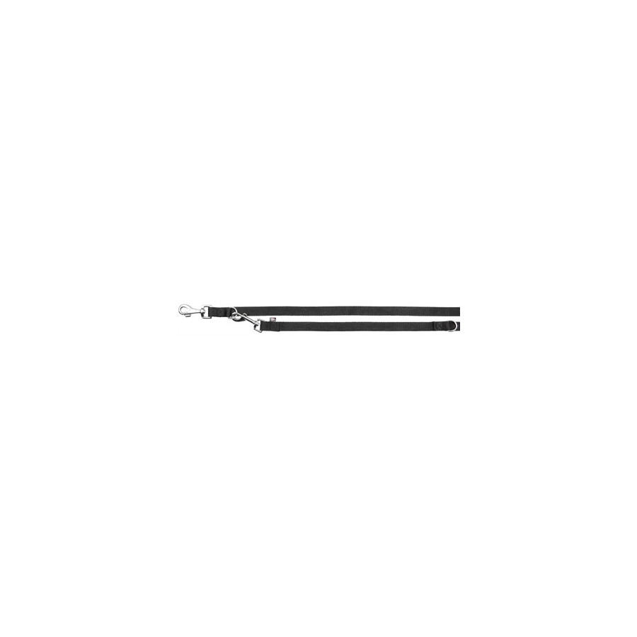 Trixie Hondenriem Classic Verstelbaar Zwart 200X2 CM
