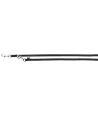 Trixie Hondenriem Classic Verstelbaar Zwart 200X1 CM