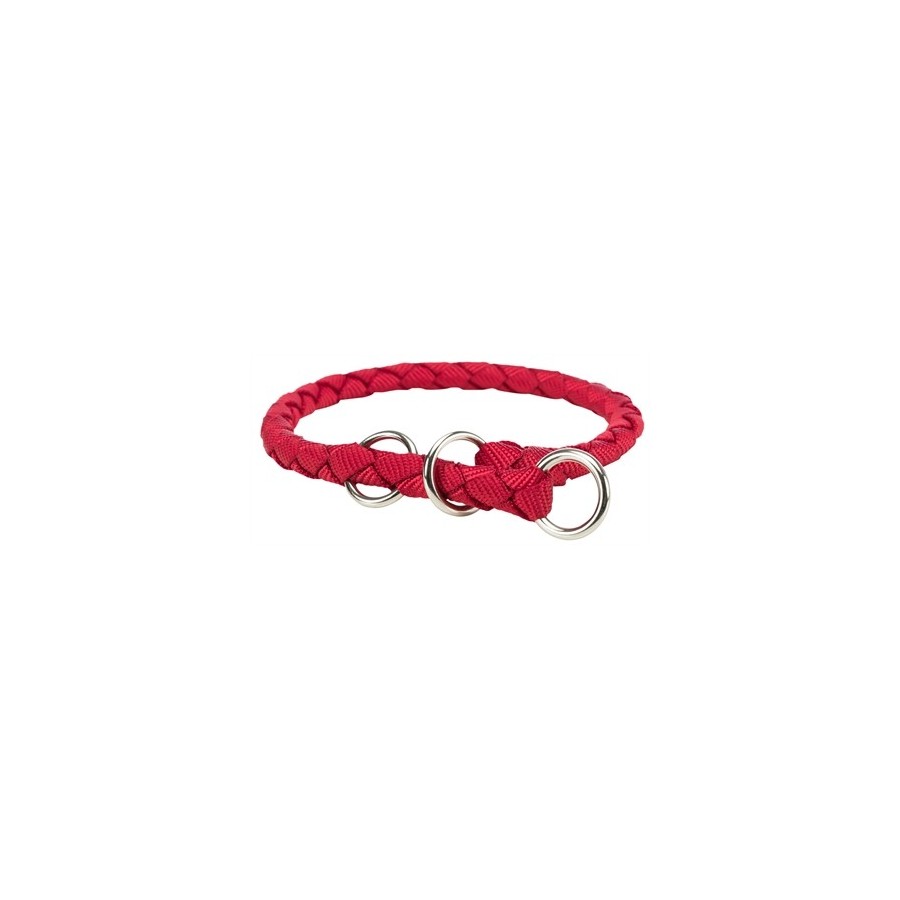 Trixie Halsband Hond Cavo Halfslip Halsband Rood 35-41X1,2 CM