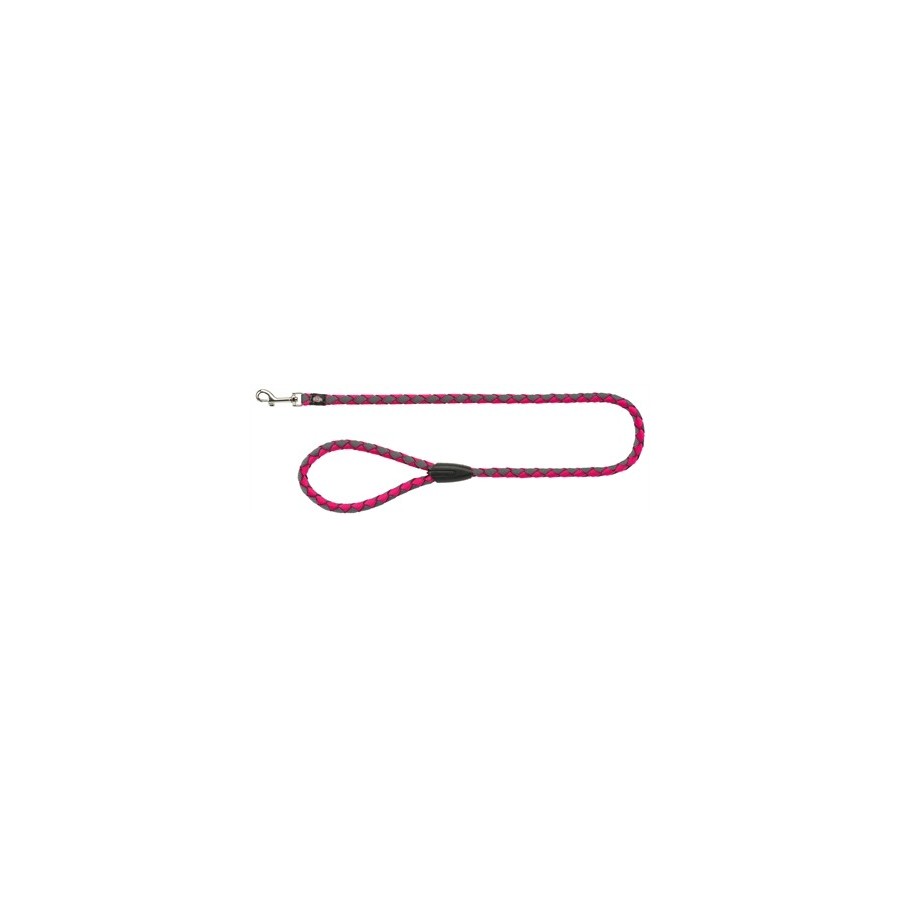 Trixie Hondenriem Cavo Fuchsia / Grijs 100X1,8 CM
