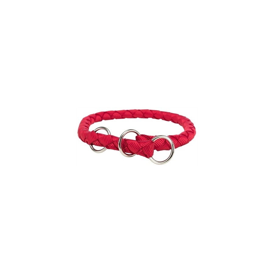 Trixie Halsband Hond Cavo Halfslip Halsband Zwart 25-31X1,2 CM
