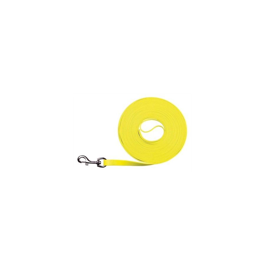 Trixie Hondenriem Easy Life Sleeplijn Neon Geel 10 MTRX1,7 CM